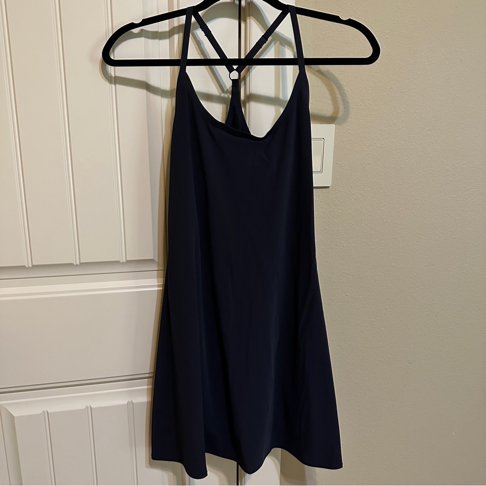 Outdoor Voices Womens Black The Exercise Dress Size Small